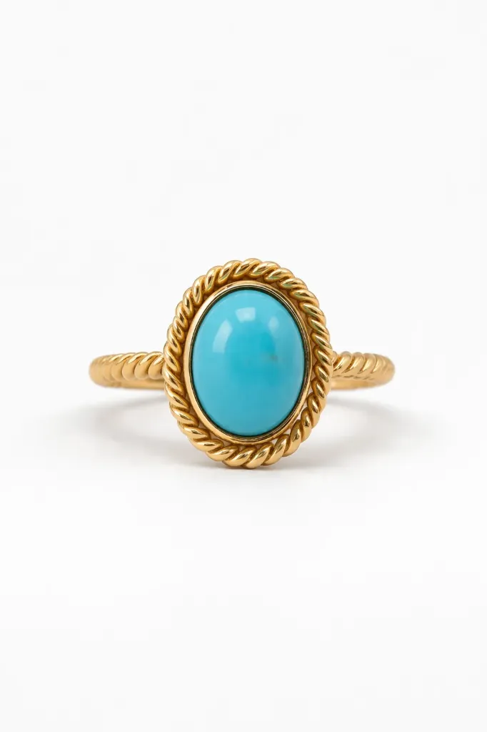 [LG005] LG005 Nishapur Torquoise Ladies' Ring