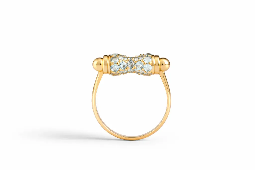 [LG054] LG054 Blue Topaz Ladies' Ring