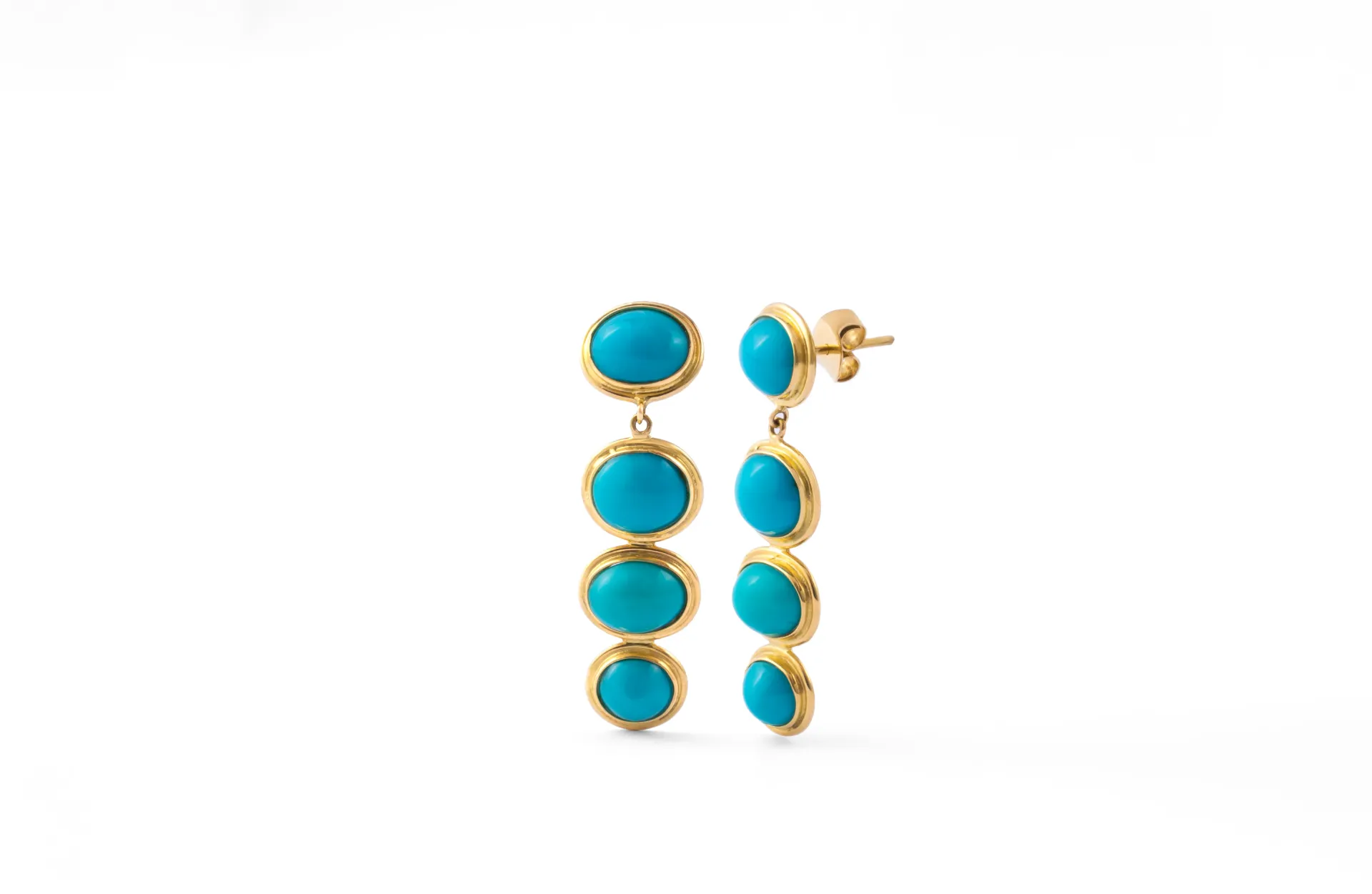 [LG105] LG105 Nishapur Torquoise Earrings